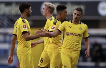  桑乔德甲首秀破门，多特蒙德大胜科隆  